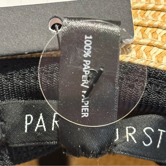 PARKHURST 100% Paper Sandguard in Sand Mix Colour Wide-Brim Hat NEW WITH TAG - Picture 9 of 11